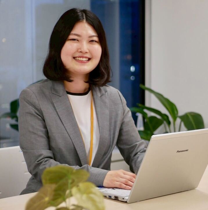 オフィスでの徳田さんの姿