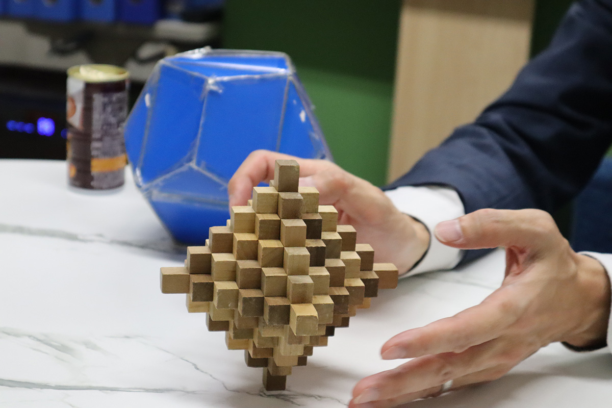 箱根の寄木細工の写真